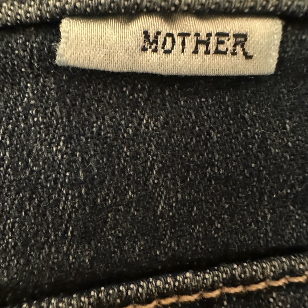 MOTHER "The Cha Cha Fray" Girl Crush High-Rise Flare Jeans | Size 27 - Picture 12 of 14